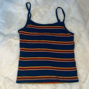 Super cute colorful crop top